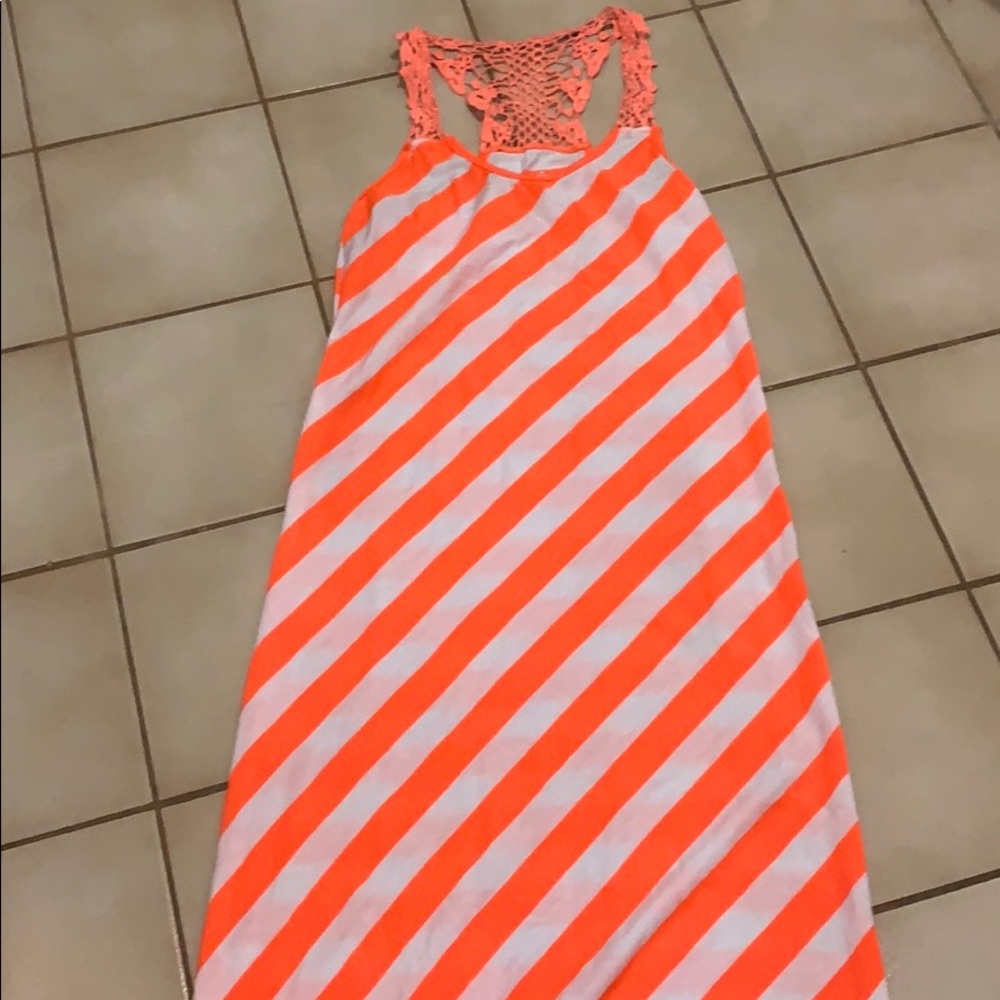 Long swimsuit cover up or casual dress!